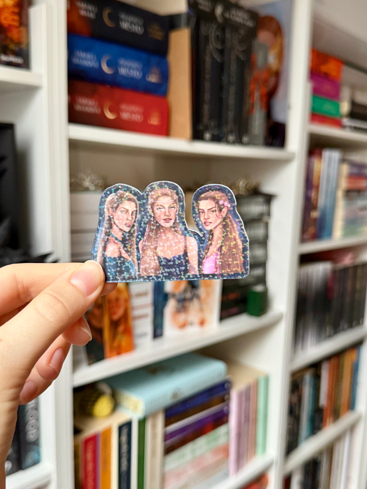 Night Court sisters - laminated sticker