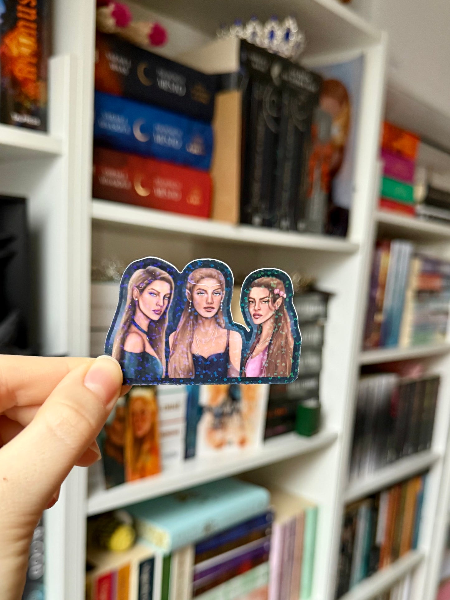 Night Court sisters - laminated sticker