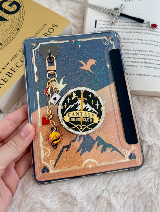 Fantasy Book Club - metal magnetic grip