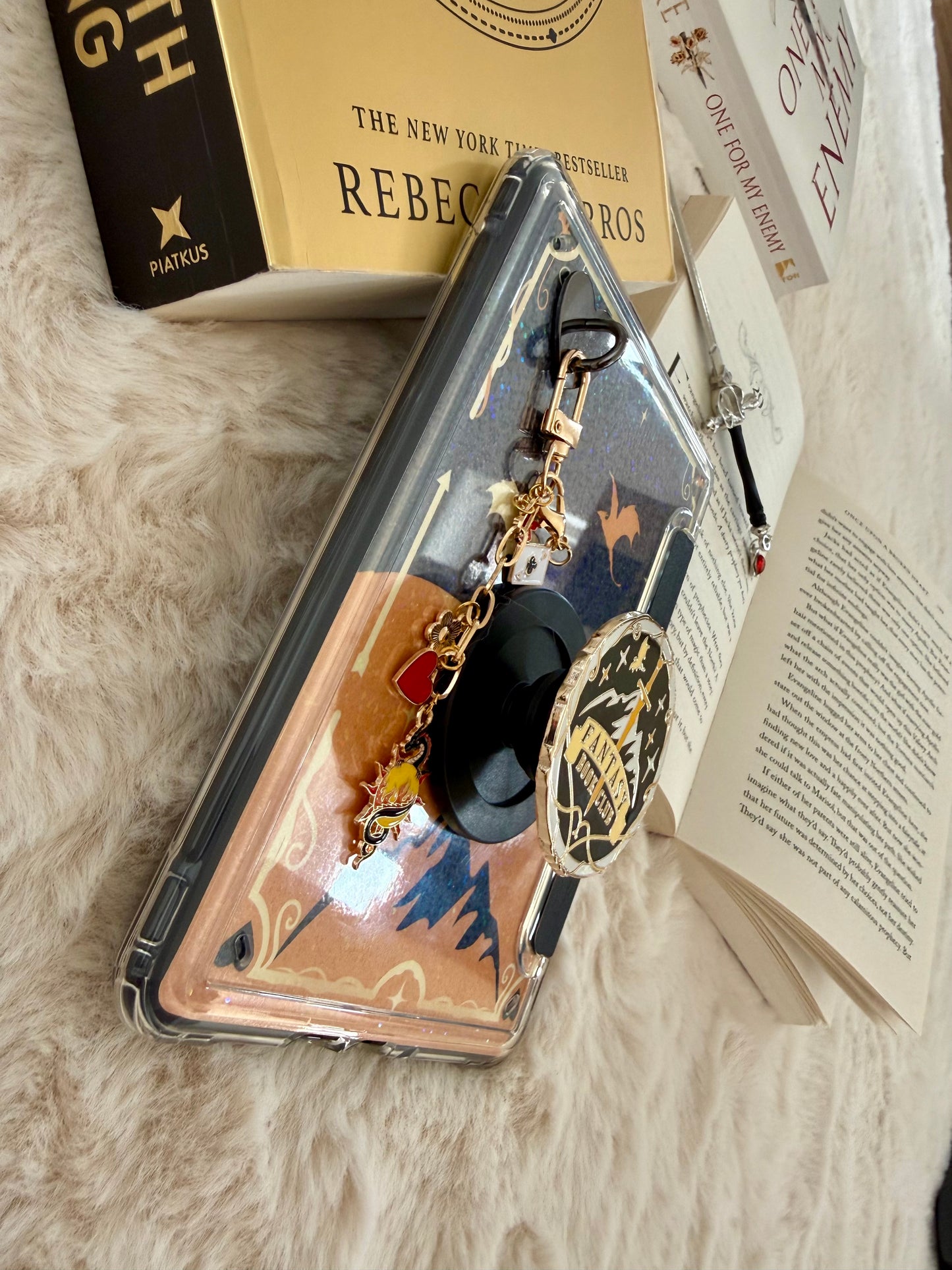 Fantasy Book Club - metal magnetic grip