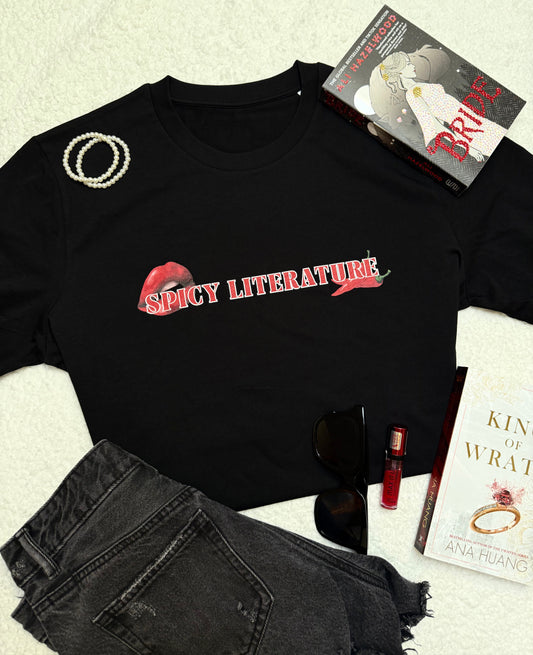 spicy literature - t-shirt