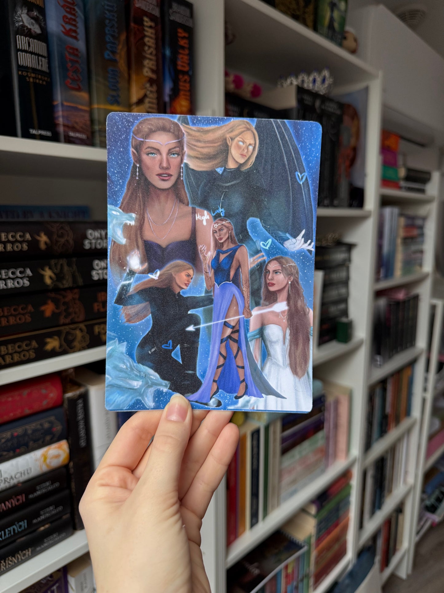 high lady (e-reader) INSERT - multiple sizes