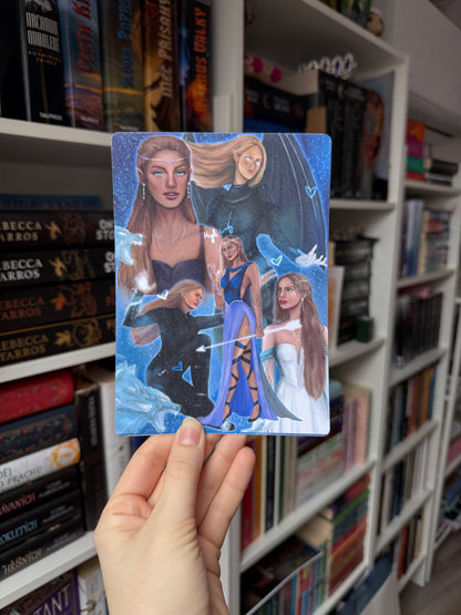 high lady (e-reader) INSERT - multiple sizes