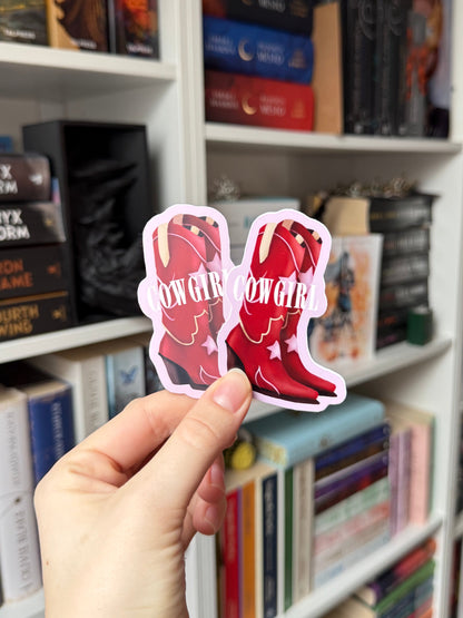 cowgirl boot - Sticker
