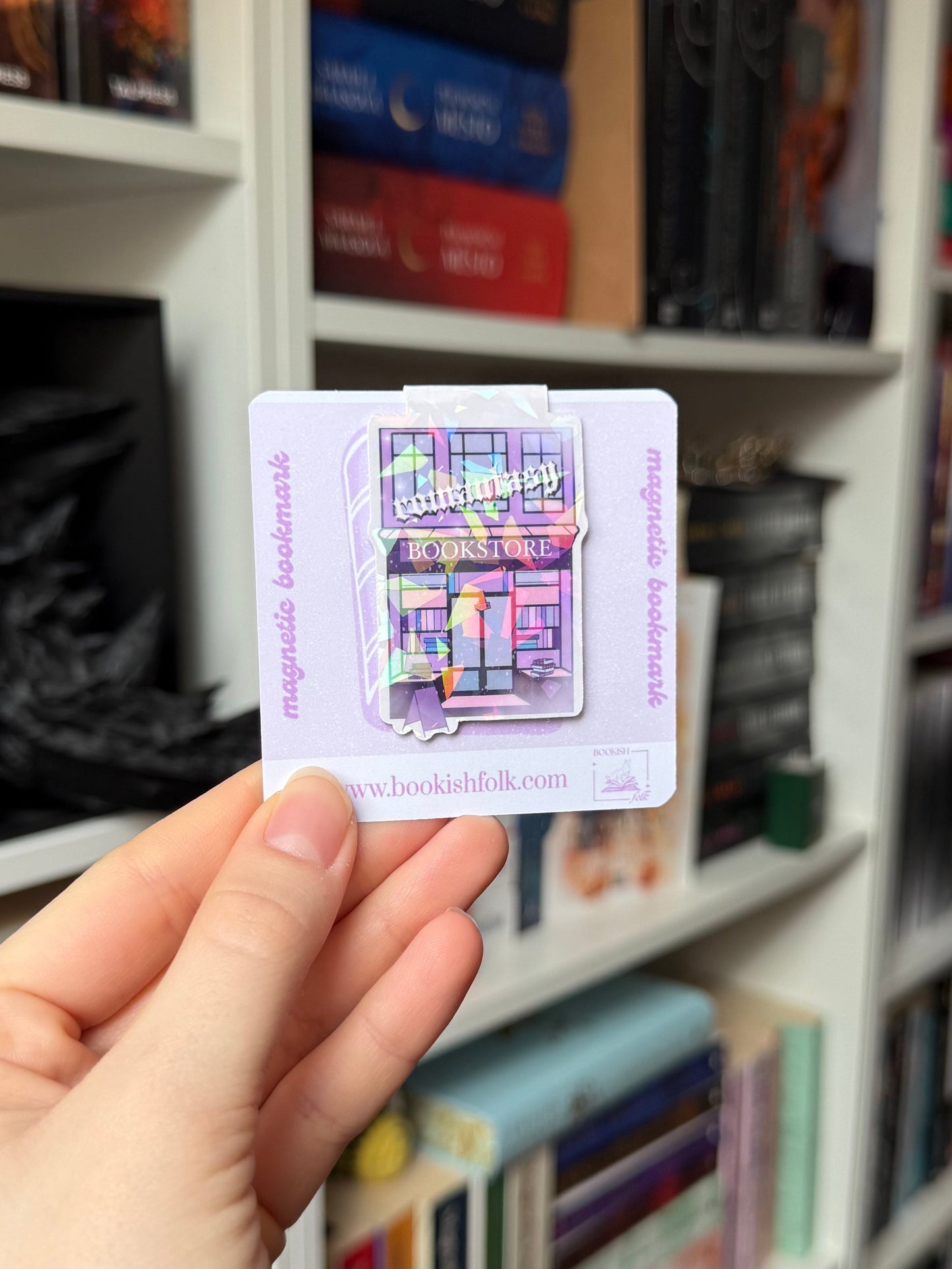 romantasy bookstore - magnetic bookmark