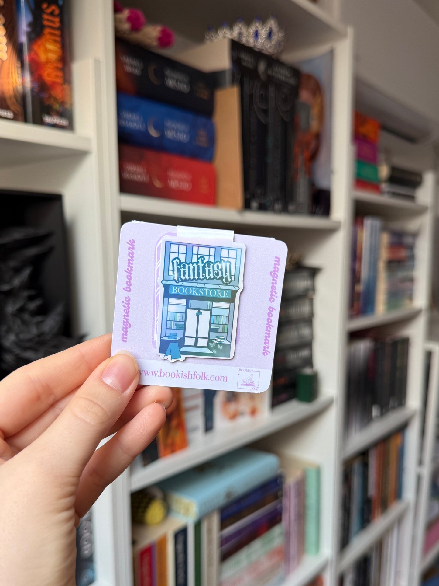 fantasy bookstore - magnetic bookmark