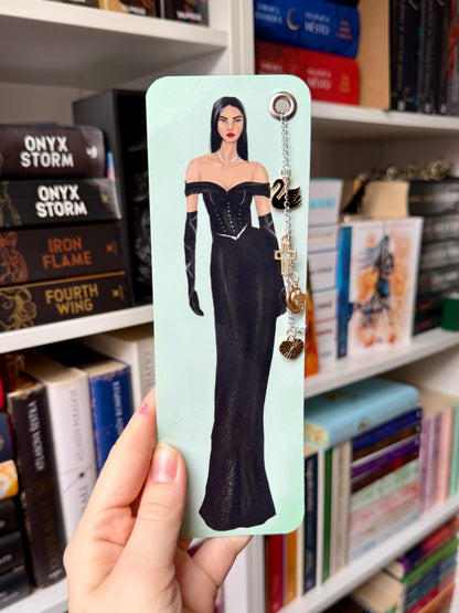 BANKS - bookmark with charms