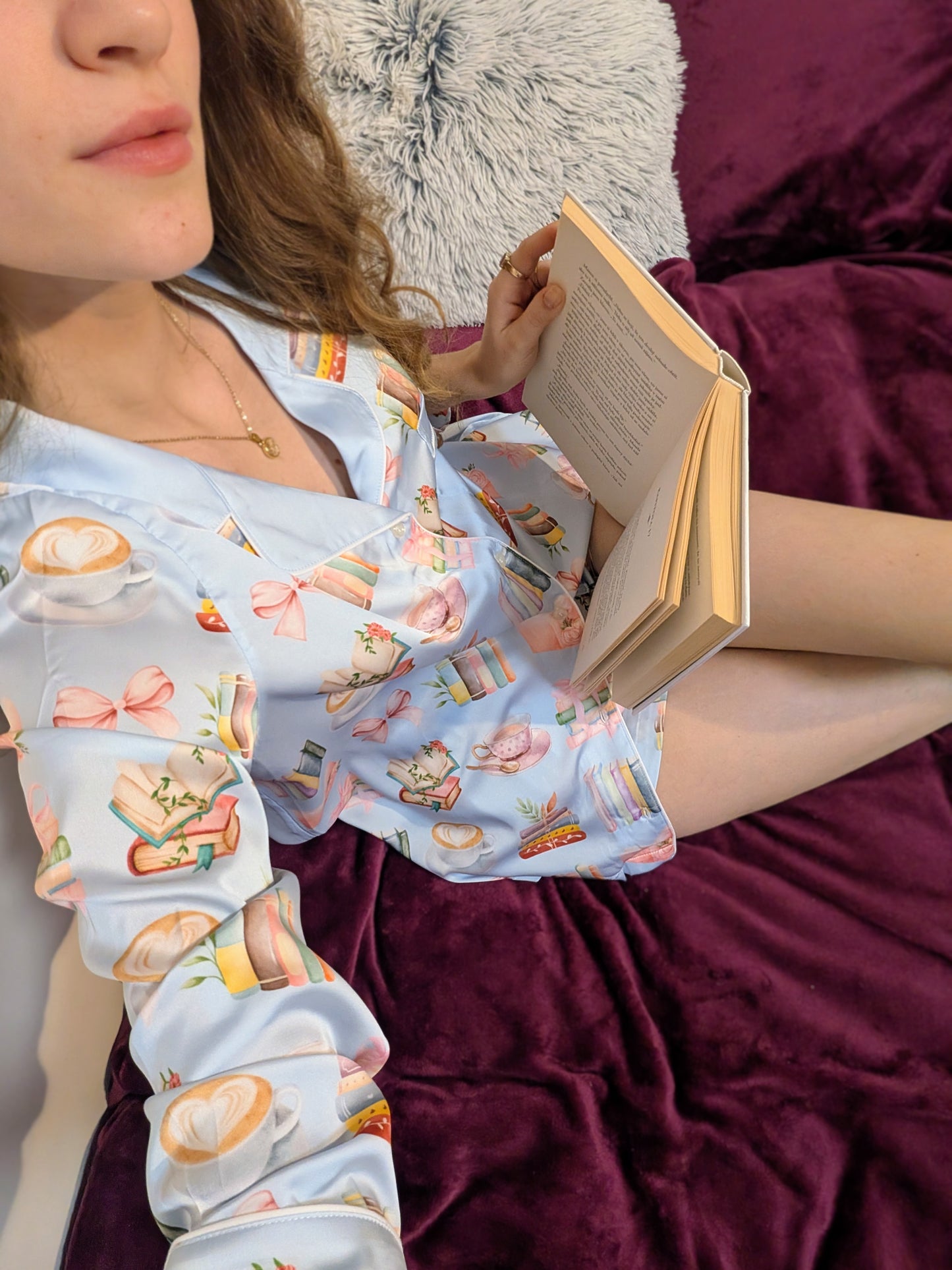 Cozy Reader - pyžamový set