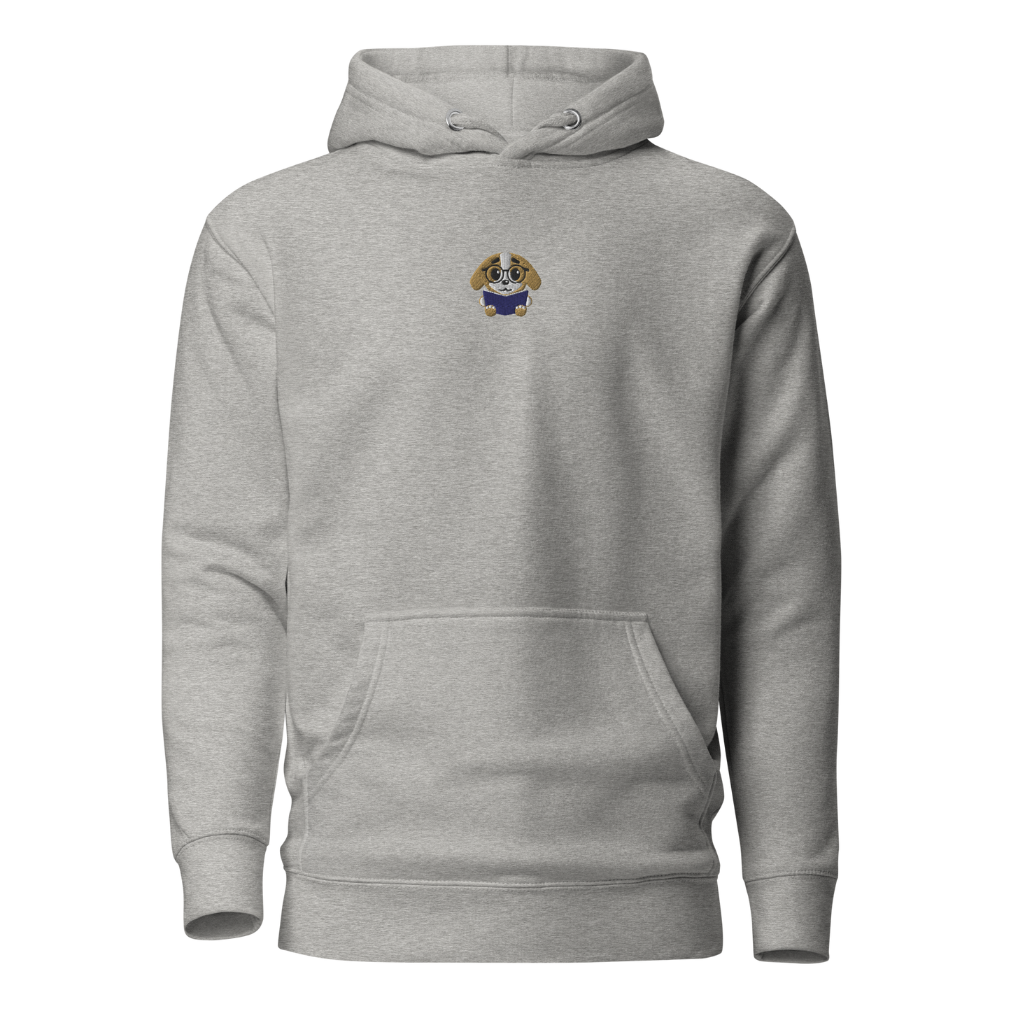 bookish dog - hoodie