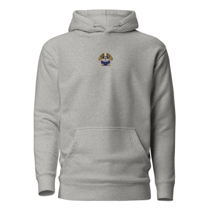 bookish dog - hoodie