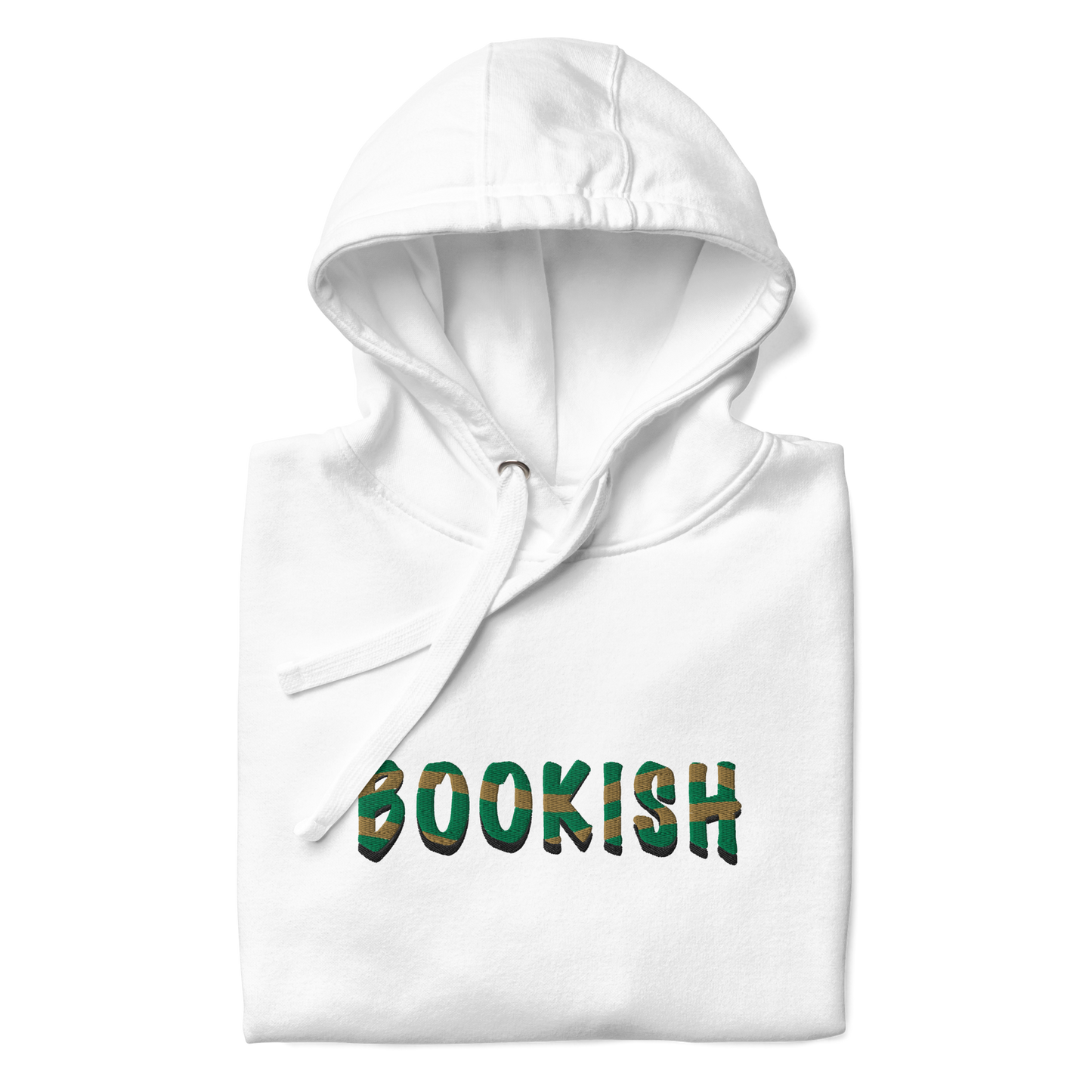 BOOKISH (green/gold) - hoodie