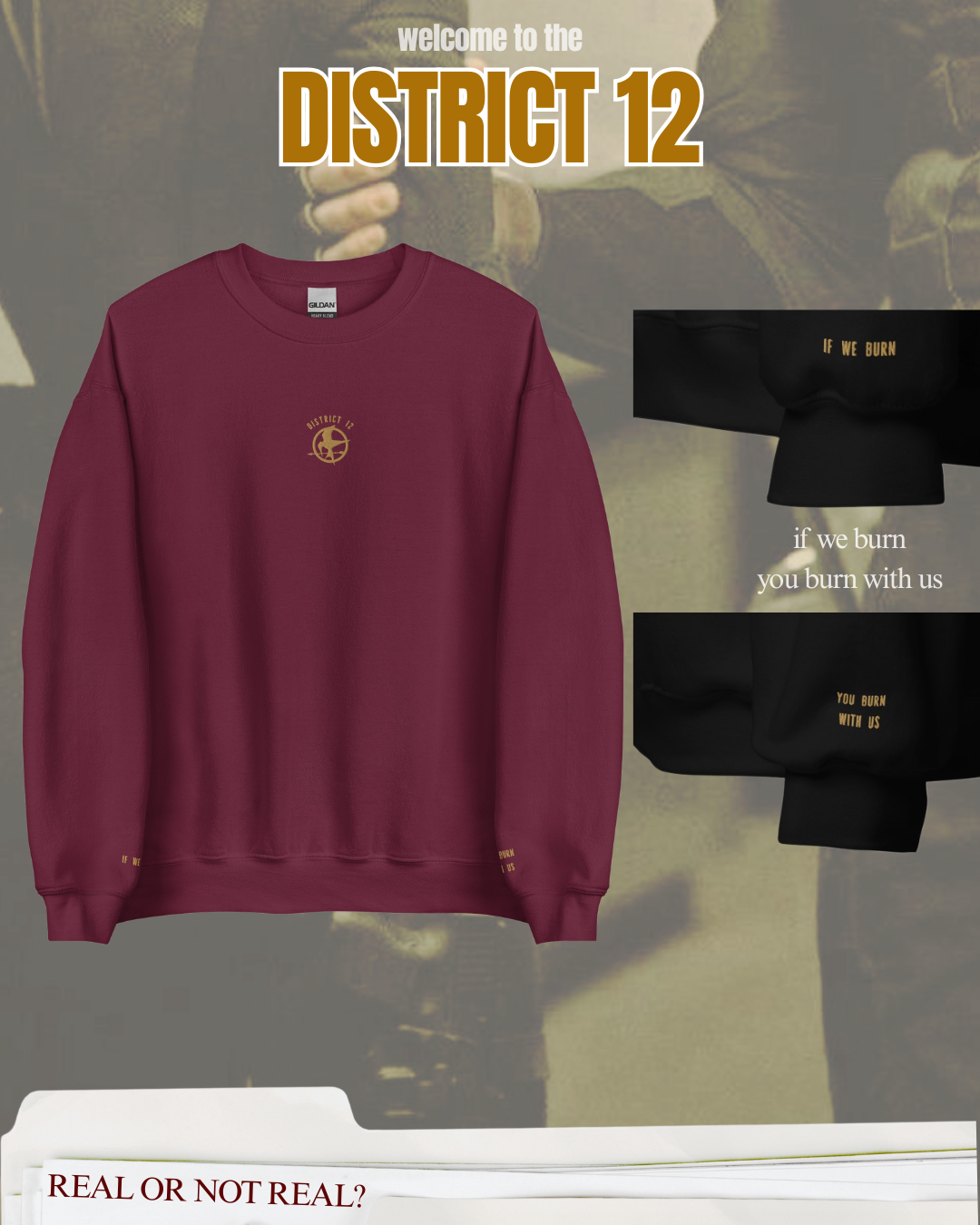 District 12 - crewneck