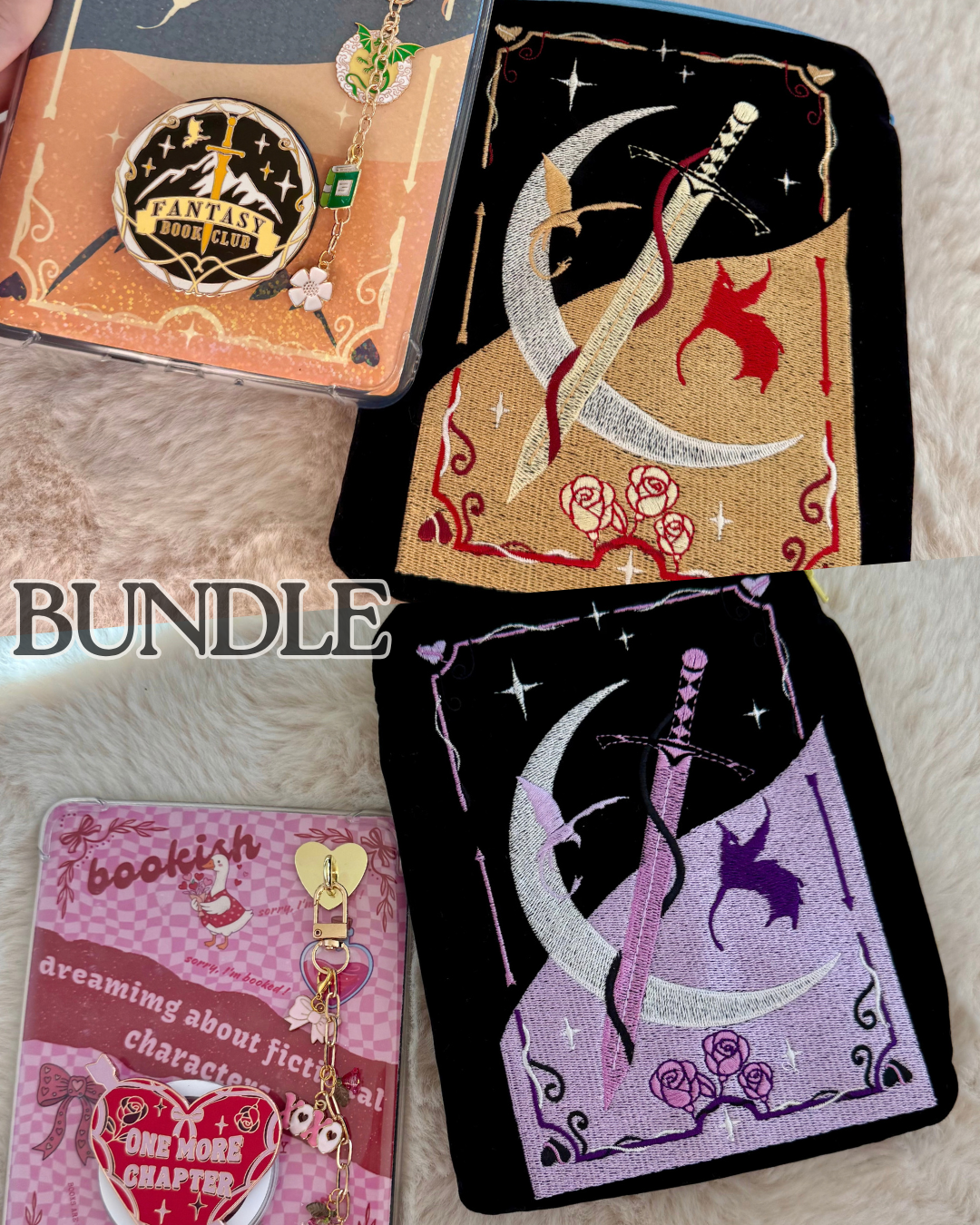 BUNDLE - sametové pouzdro & magnetický grip