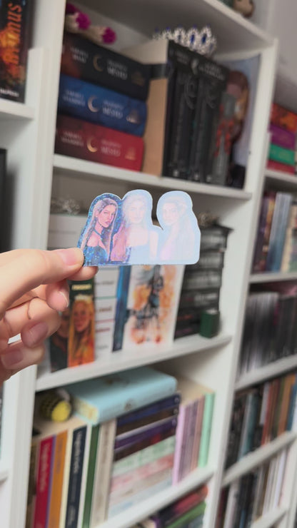 Night Court sisters - laminated sticker