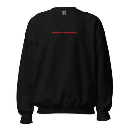 books are my valentine - mikina