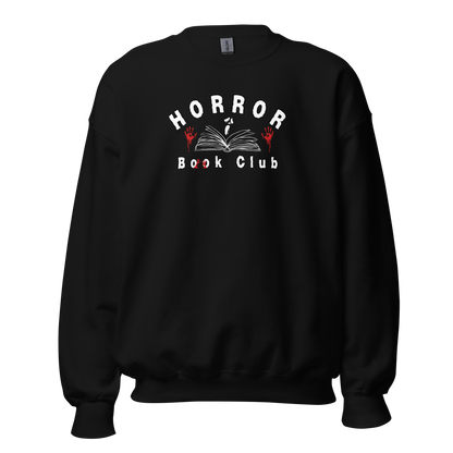 horror book club - crewneck
