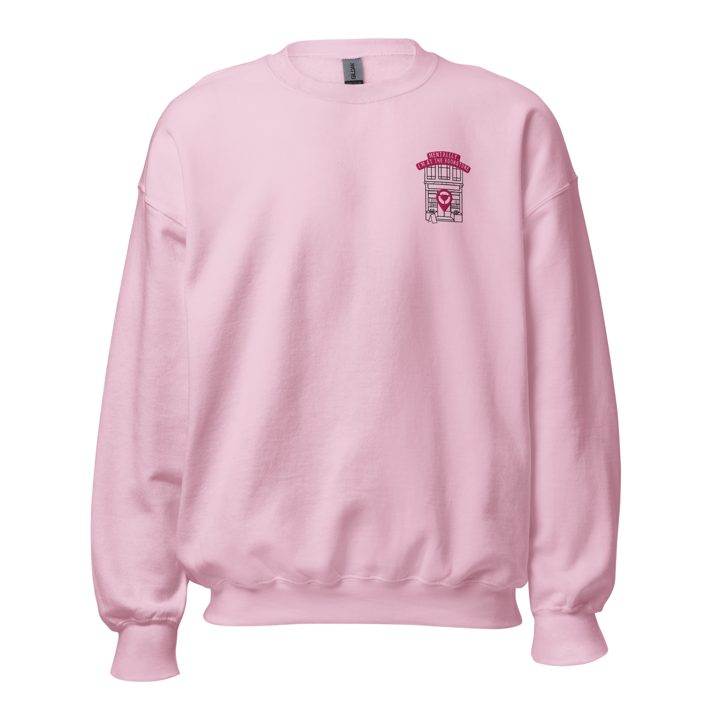 at the bookstore - crewneck