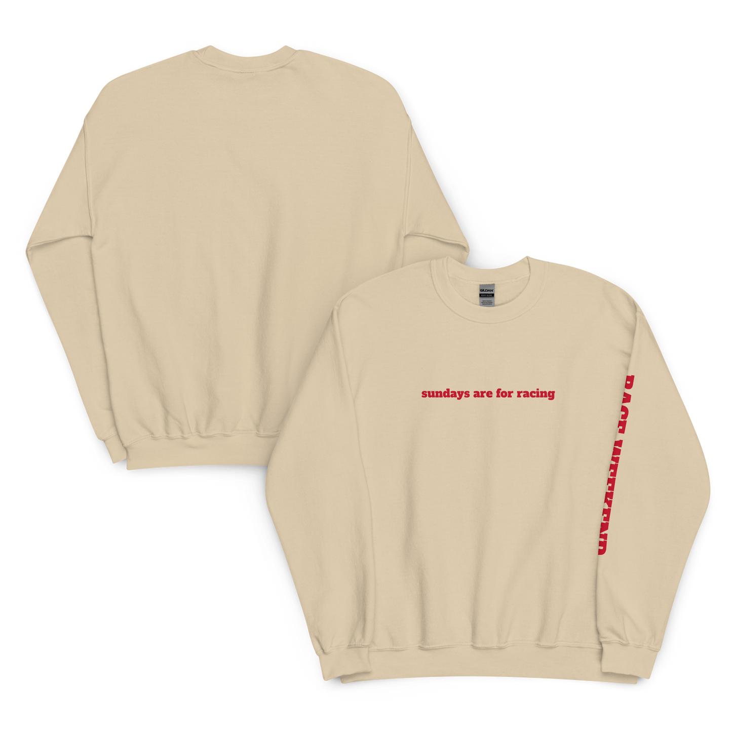 sundays are for racing - crewneck