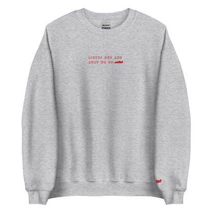 lights out - crewneck