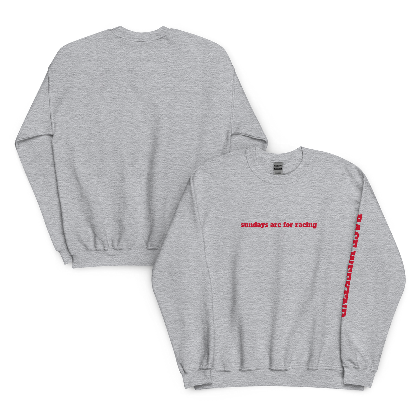 sundays are for racing - crewneck