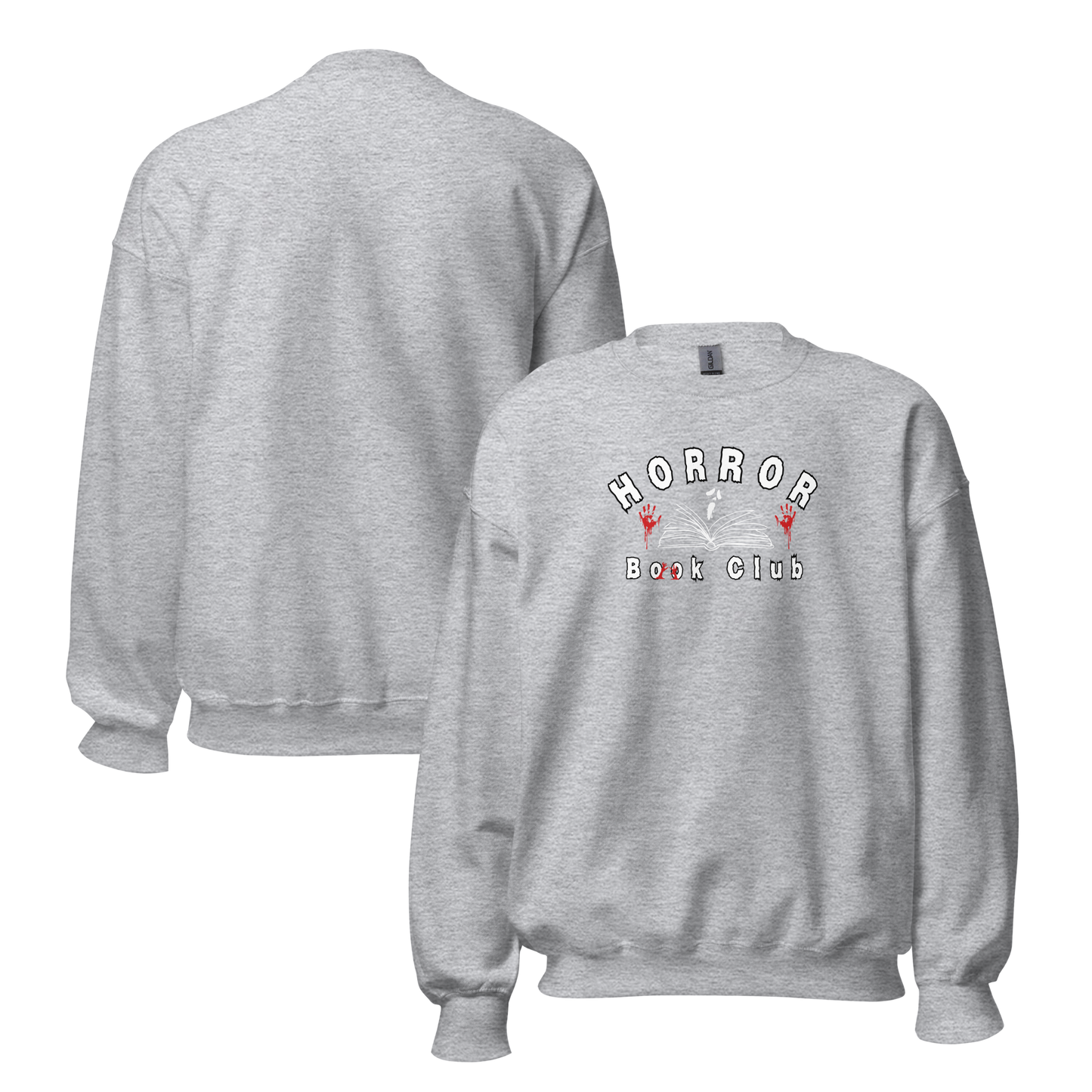 horror book club - crewneck