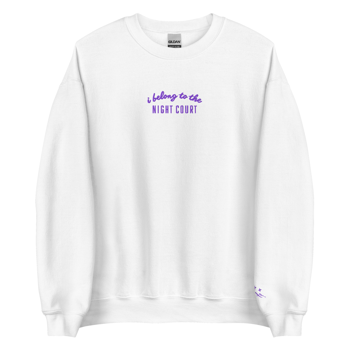 I belong to the night court - crewneck