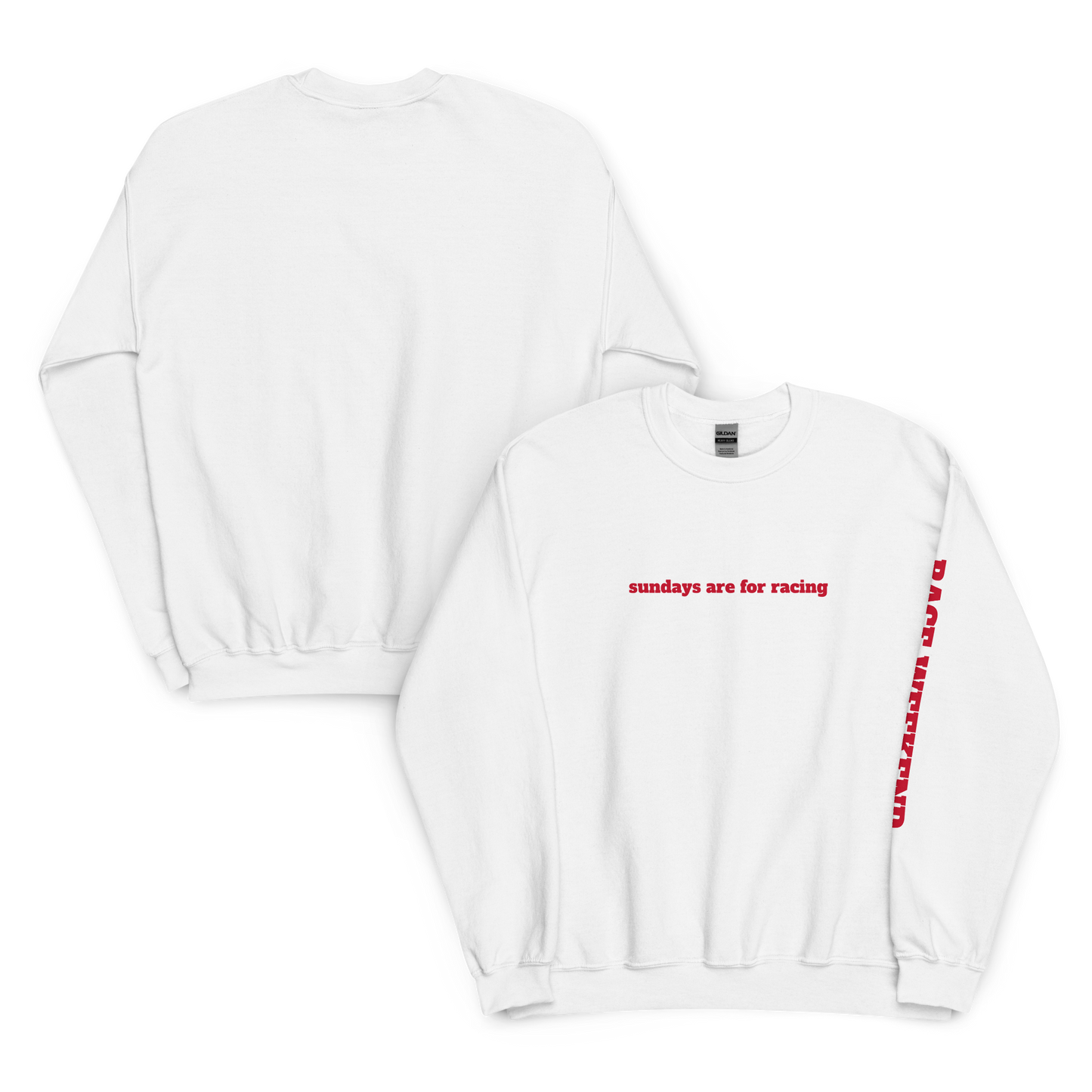 sundays are for racing - crewneck