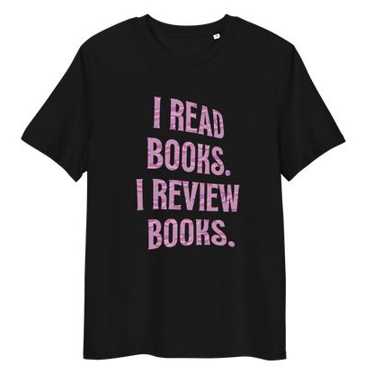 I read & review books - t-shirt