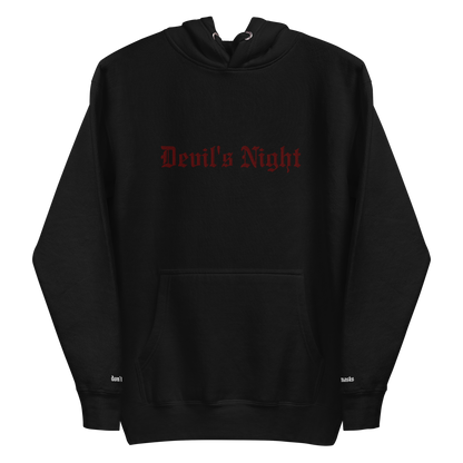 Devil's Night - mikina s kapucí