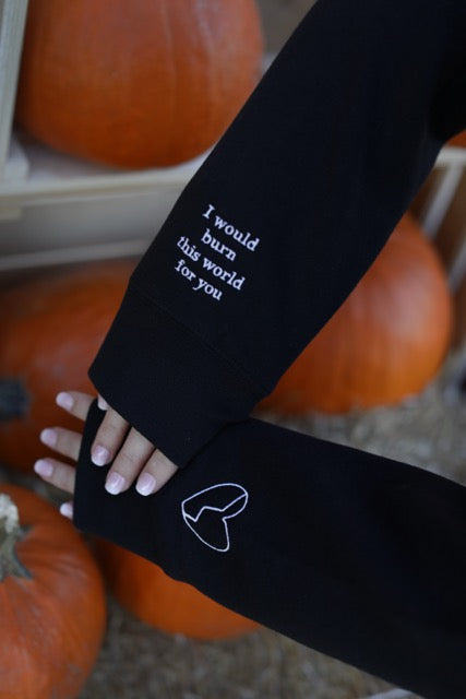 falling for the villain - hoodie