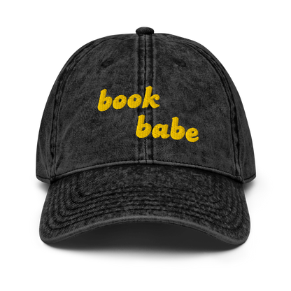 book babe - cap