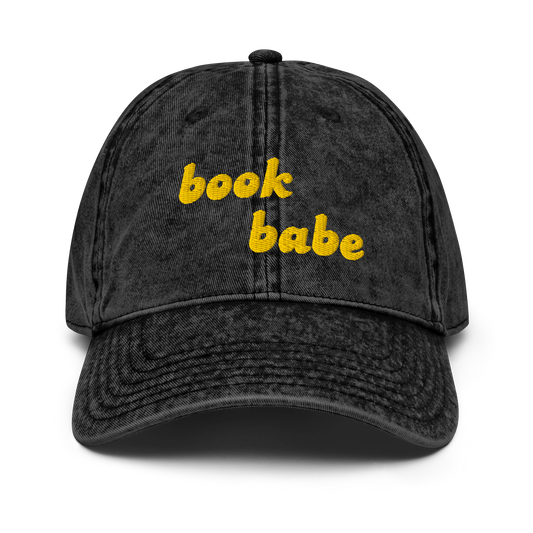book babe - cap
