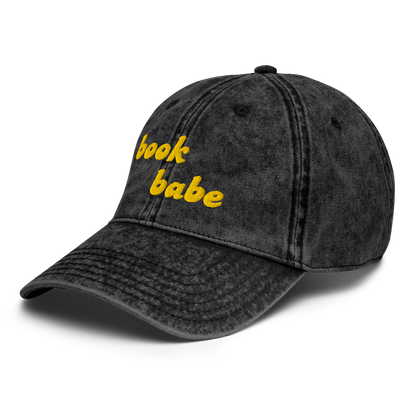 book babe - cap