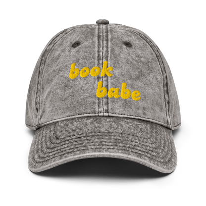book babe - cap