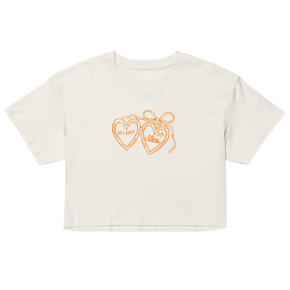 mclaren heart - crop top