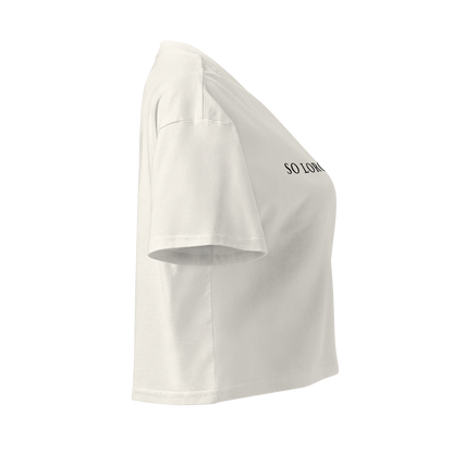 So Lorcan did - crop top