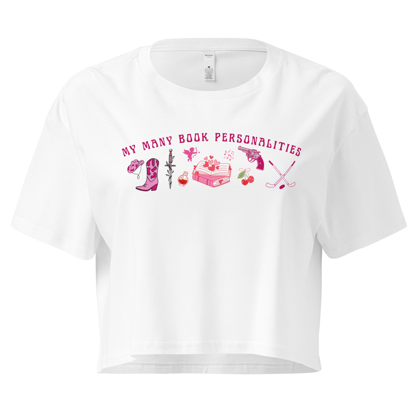 Book Personalities - crop top