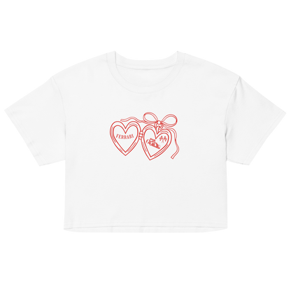 ferrari heart - crop top