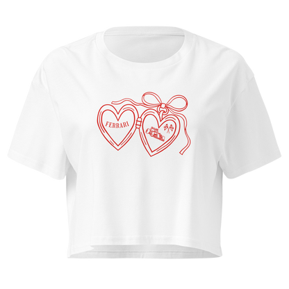ferrari heart - crop top