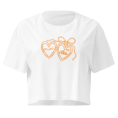mclaren heart - crop top